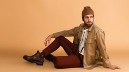 cizme de barbati asortate cu pantaloni eleganti